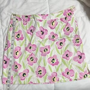 Floral Pink Skirt